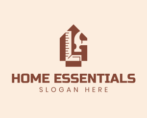 Home Construction Tools logo design