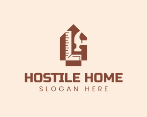 Home Construction Tools logo design