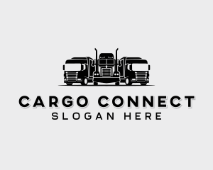 Cargo Mover Truck logo design