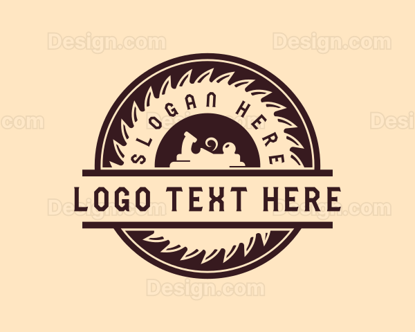 Hand Planer Woodworking Logo