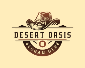 Western Cowboy Hat  logo design