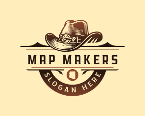 Western Cowboy Hat  logo design