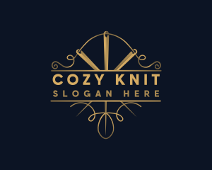 Luxury Needle Craft logo design