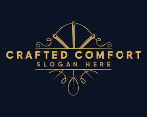 Luxury Needle Craft logo design