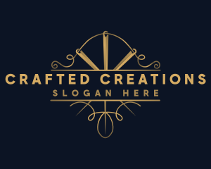 Luxury Needle Craft logo design