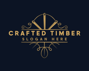 Luxury Needle Craft logo design