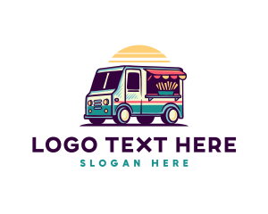 Food Truck Delivery logo