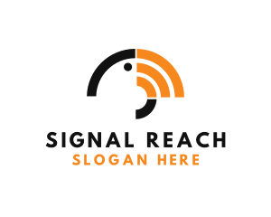 Signal Toucan Beak logo design