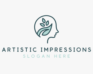 Natural Brain Psychiatrist  logo design