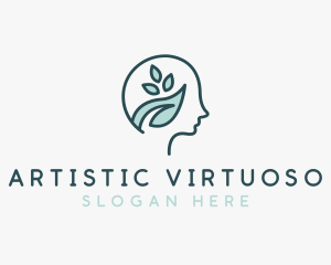 Natural Brain Psychiatrist  logo design