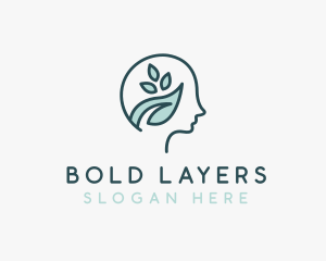 Natural Brain Psychiatrist  logo design