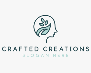 Natural Brain Psychiatrist  logo design