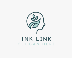 Natural Brain Psychiatrist  logo design