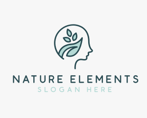 Natural Brain Psychiatrist  logo design