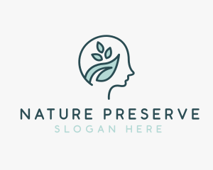 Natural Brain Psychiatrist  logo design