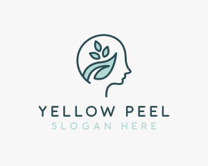 Natural Brain Psychiatrist  logo design