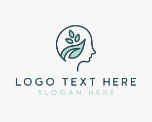 Leaf - Leaf Brain Psychiatrist logo design