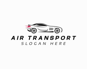 Fast Sports Car Transport logo design