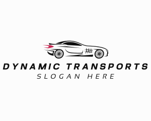 Fast Sports Car Transport logo design