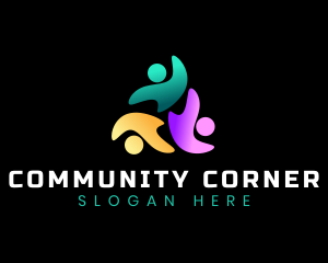 Crowdsourcing Community People logo design