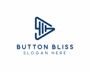 Generic Play Button logo design