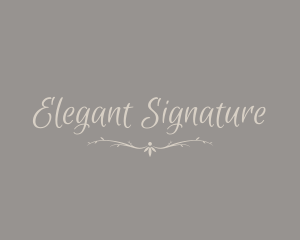 Elegant Premium Lifestyle logo design