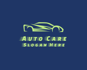 Fast Race Car Vehicle logo design