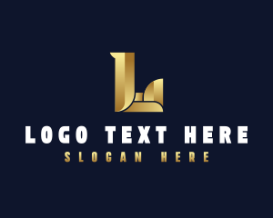 Luxury Premium Letter L logo