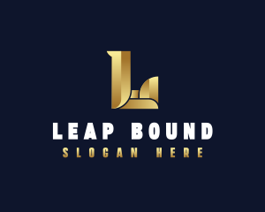 Luxury Premium Letter L logo design