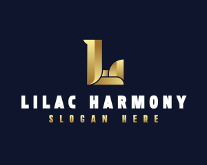 Luxury Premium Letter L logo design