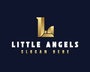 Luxury Premium Letter L logo design