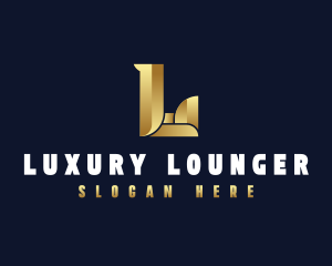 Luxury Premium Letter L logo design