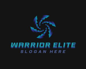 Spiral Blade Vortex Logo