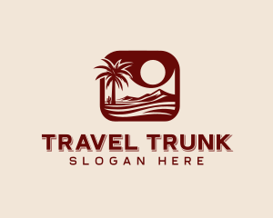 Travel Agency Desert logo design