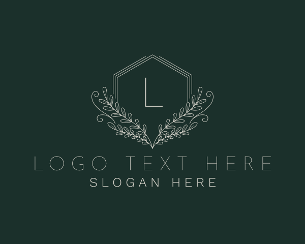 Hexagon Wellness Wreath logo