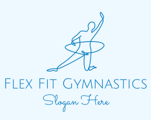 Monoline Gymnast Hoop  logo