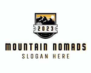 Outdoor Mountain Adveture logo design