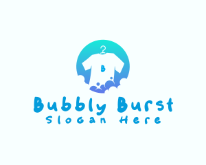 Shirt Cleaning Laundry logo design