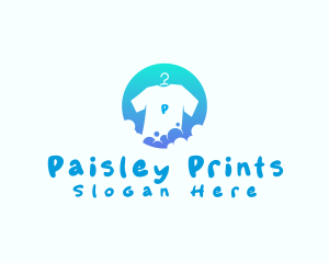 Shirt Cleaning Laundry logo design