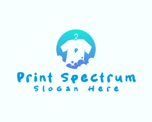 Shirt Cleaning Laundry logo design