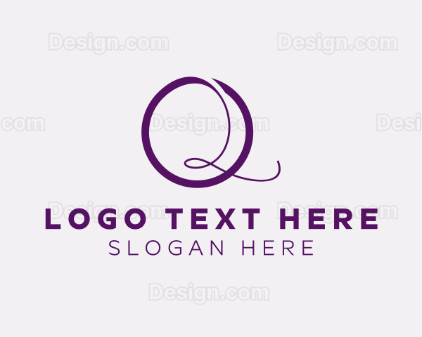 Elegant Boutique Letter Q Logo