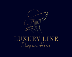 Feminine Luxury Boutique logo design