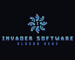 Digital Software Technology logo design