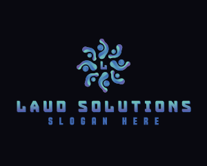 Digital Software Technology logo design