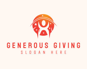 Human Foundation Charity logo design