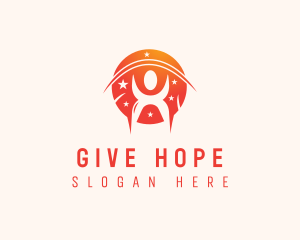 Human Foundation Charity logo design