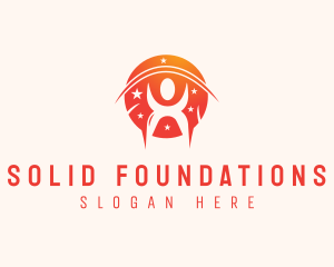 Human Foundation Charity logo design