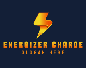 Lightning Electric Bolt logo design