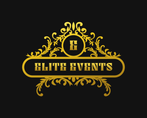 Luxury Wedding Event logo design