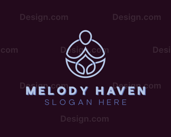 Meditation Yoga Spa Logo